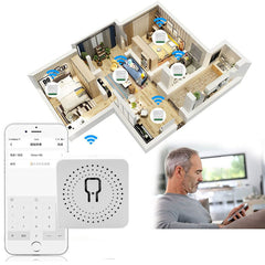 Mini Interruttore Intelligente A 1 Via FS-02W Wiby