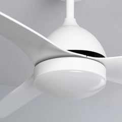 Ventilatore Led A Soffitto Ventilatore Plafoniera Luce Dimmerabile 3000k-6500k