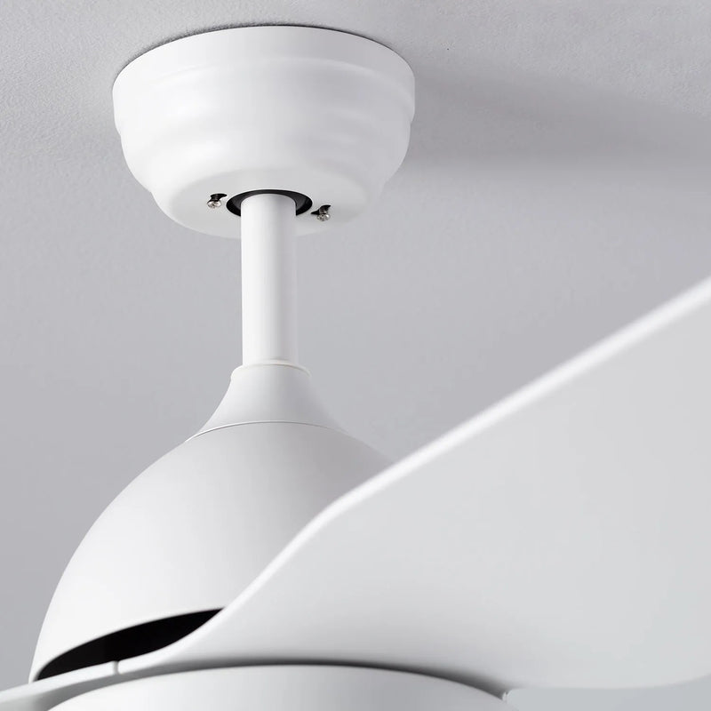 Ventilatore Led A Soffitto Ventilatore Plafoniera Luce Dimmerabile 3000k-6500k