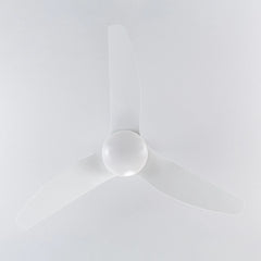 Ventilatore Led A Soffitto Ventilatore Plafoniera Luce Dimmerabile 3000k-6500k