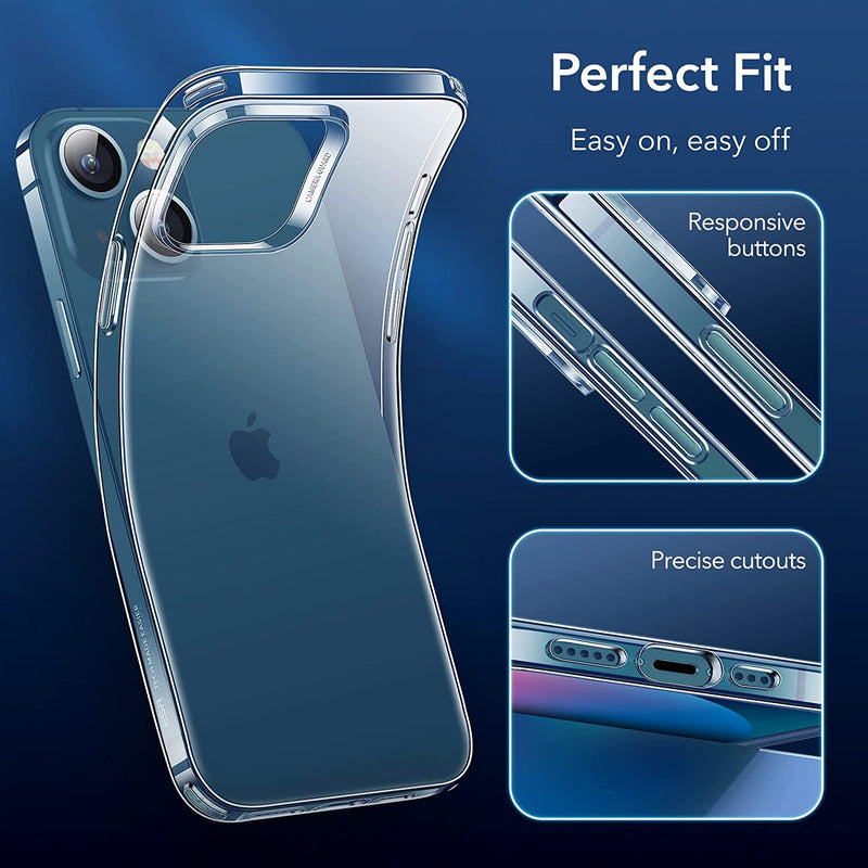 Custodia Cover Per Iphone 13 6.1" Trasparente - INmille