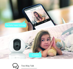 Telecamera Wi-FI intelligente con funzioni di panoramica e inclinazione
