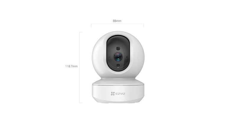 Telecamera Wi-FI intelligente con funzioni di panoramica e inclinazione