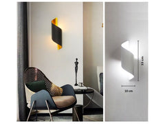 Applique Da Parete Led G9 Doppia Luce  Design Moderno