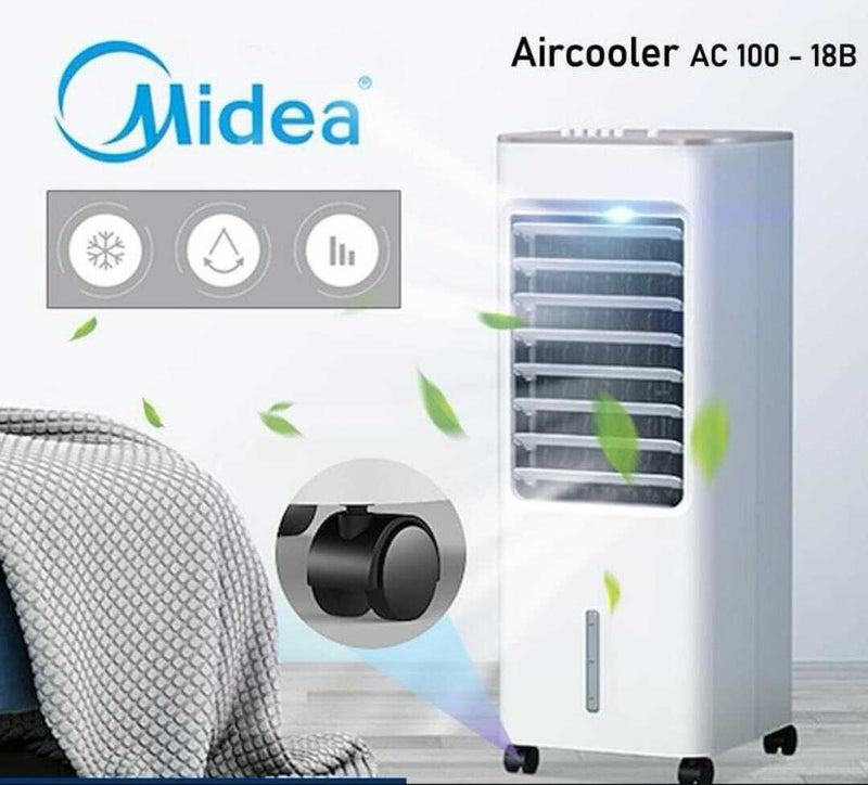 Air Cooler Raffreddatore Ac100-18b 3000 Series Raffredda Umidifica 3 Velocita Timer Bianco