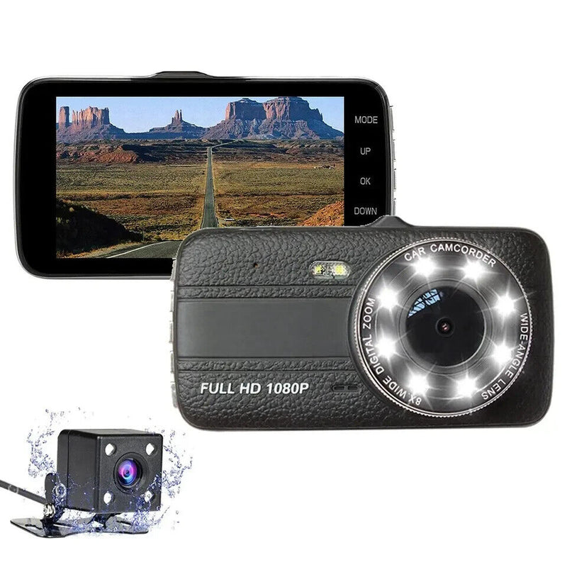Telecamera Auto Full Hd 1080p Dvr Car Dash Cam Con Video Camera
