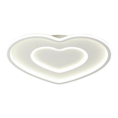 Lampadario Plafoniera Illuminazione a Led Moderno 63W Luce Soffitto Forma Cuore