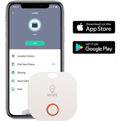 Localizzatore Smart Bluetooth 4.0 Slim cerca oggetti smarriti Alexa Google