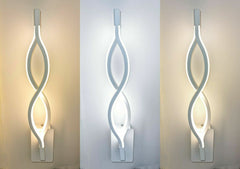 Applique Lampada Da Parete Per Muro A Led 9w Moderna Infinito Luce Per Interno