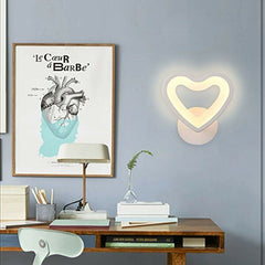 Applique Led A Cuore 6 W Applique A Parete Lumetto
