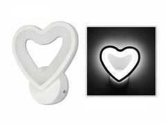 Applique Led A Cuore 6 W Applique A Parete Lumetto