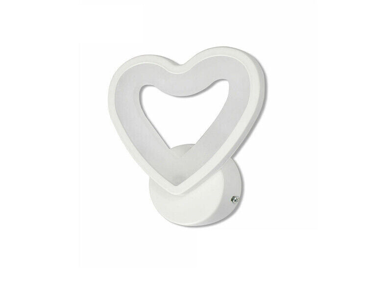 Applique Led A Cuore 6 W Applique A Parete Lumetto