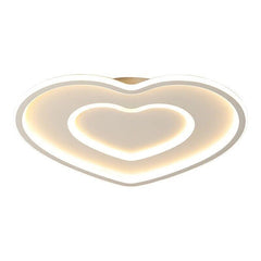 Lampadario Plafoniera Illuminazione a Led Moderno 63W Luce Soffitto Forma Cuore