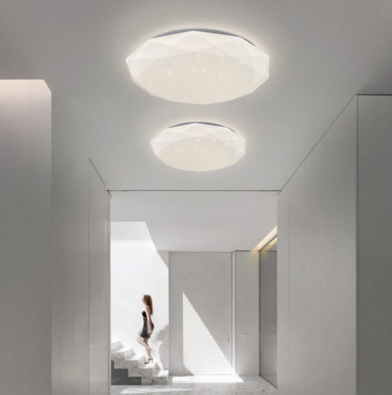 Plafoniera da soffitto LED effetto stellato 36W Lampada design tondo IP20