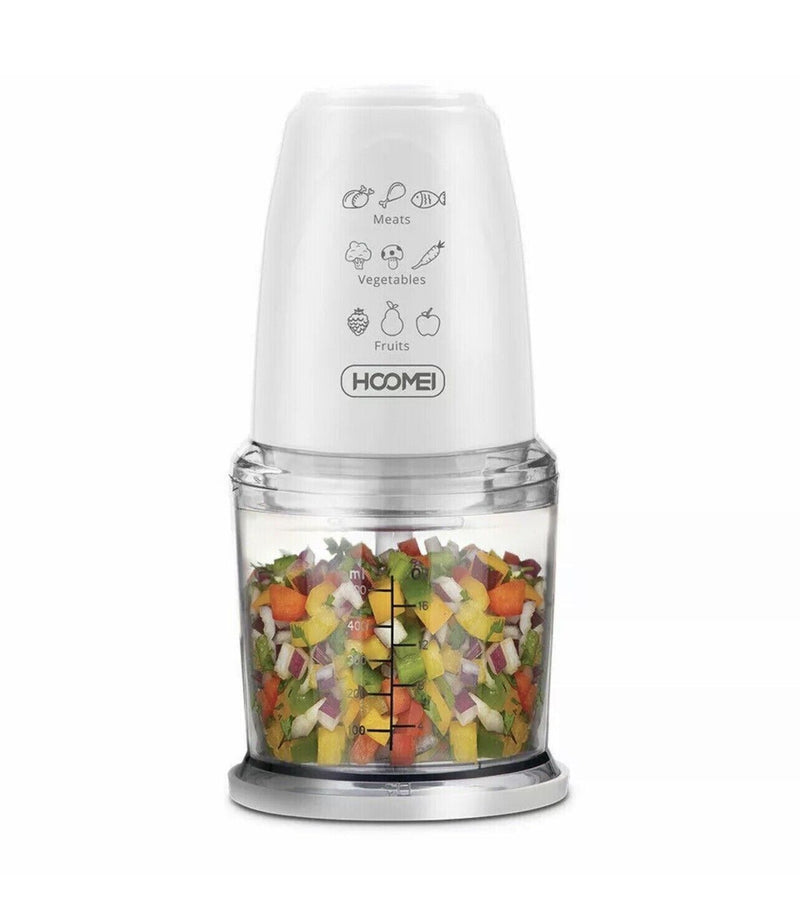 Trita Carne Verdure Frutta Sminuzza Taglia Tritatutto Elettrico Casa 260W 500ML