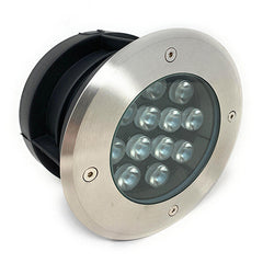 Faretto Carrabile Incasso 12 Led 12 Watt Calpestabile Segnapasso Da Esterno Ip67