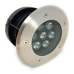 Faretto Carrabile Incasso 7 Led 7 Watt Calpestabile Segnapasso Da Esterno Ip67