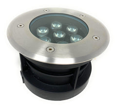 Faretto Carrabile Incasso 7 Led 7 Watt Calpestabile Segnapasso Da Esterno Ip67