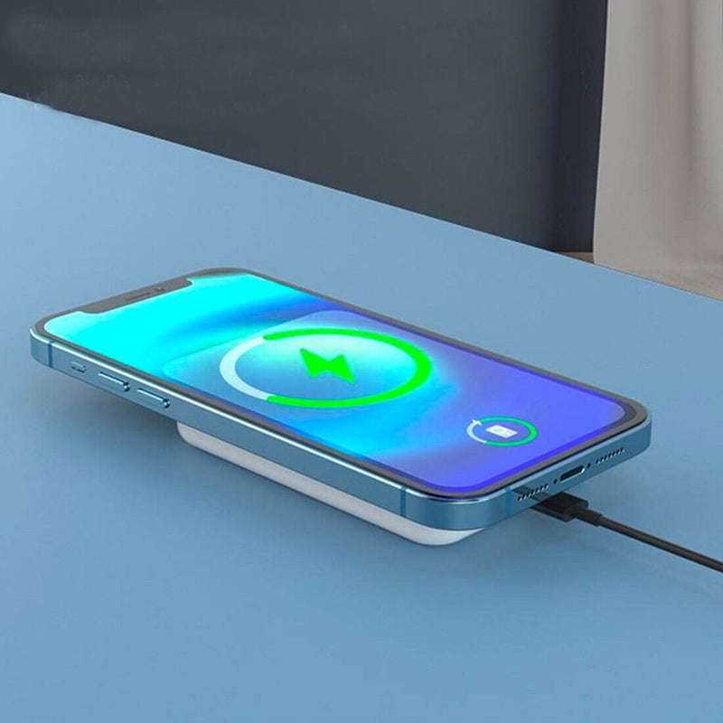 Caricatore Caricabatterie MagSafe per Apple iPhone 12 13 14 Wireless Power Bank