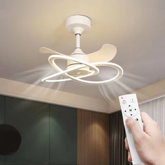 Plafoniera da Soffitto LED 129W Ventilatore Integrato Lampada da Soffitto IP20