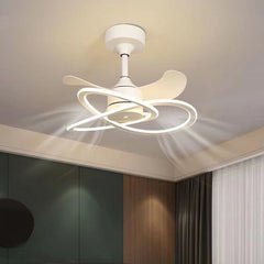 Plafoniera da Soffitto LED 129W Ventilatore Integrato Lampada da Soffitto IP20