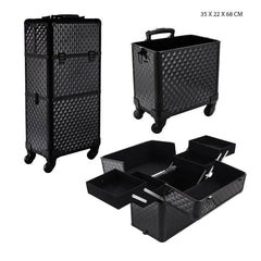 Valigetta Trolley Make Up Beauty Case Porta Trucco Nail Art Valigia