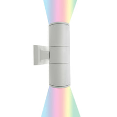 Applique Lampada da Muro Parete LED con doppia emissione GU10 per esterno IP65