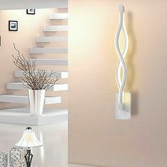 Applique Lampada Da Parete Per Muro A Led 9w Moderna Infinito Luce Per Interno