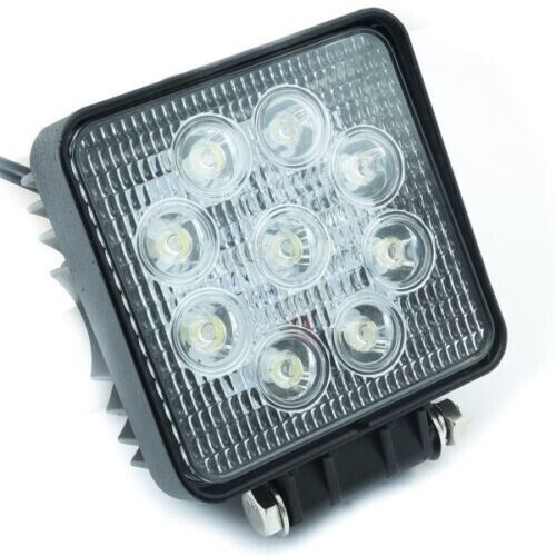 Faro Luce Di Profondità 9/14 Led Supplementare Da Lavoro Barca Suv Auto 27w 18w