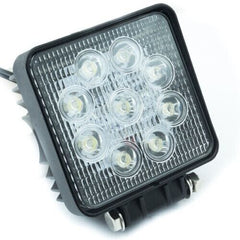 Faro Luce Di Profondità 9/14 Led Supplementare Da Lavoro Barca Suv Auto 27w 18w
