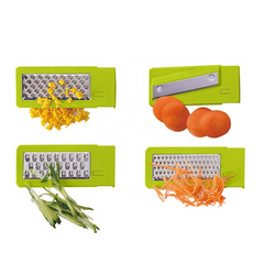 Affetta Verdure Tritatutto Affettatrice Multifunzione Sminuzza Grattugia