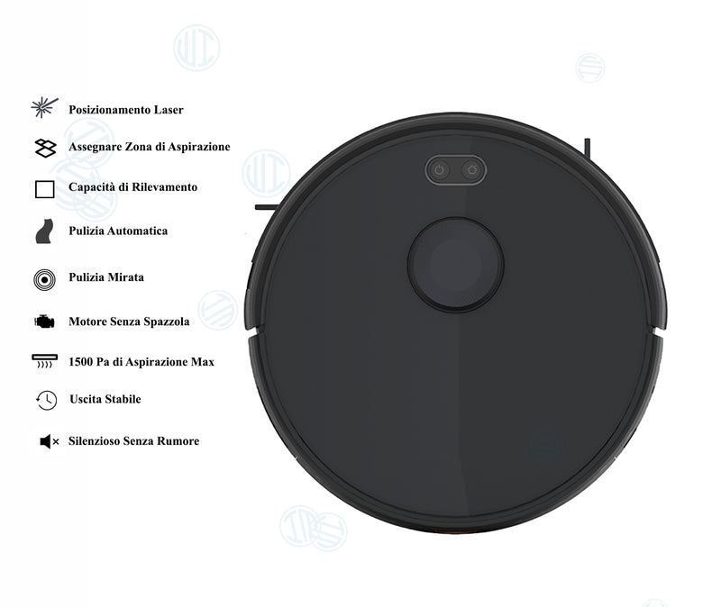 Robot Aspirapolvere Laser Smart WiFi