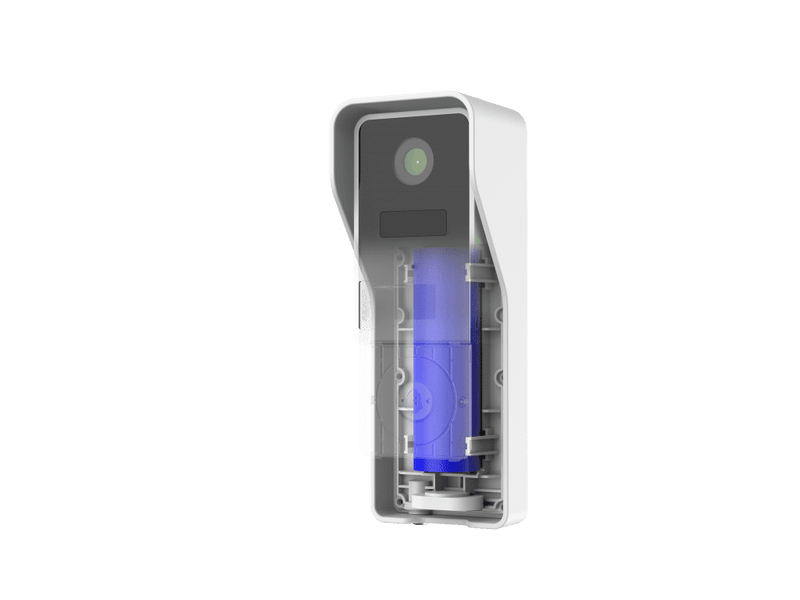 Smart Videocitofono Wifi Video Campanello 1080p Esterno Con Sensore Audio