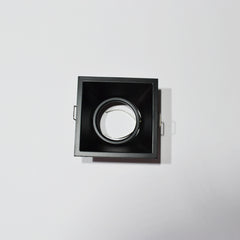 Porta Faretto Universo P14-Gu10-B Quadrato - INmille