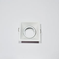 Porta Faretto Universo P14-Gu10-B Quadrato - INmille