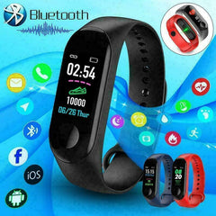 Smart Band M3 Sport Bracelet Display Oled Contapassi Cardiofrequenzimetro - INmille