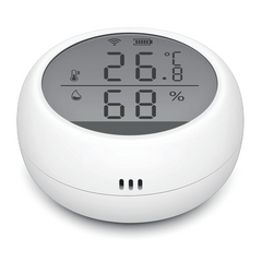 Termometro Igrometro Wifi Smart Temperatura Sensore Umidità Misuratore Alexa