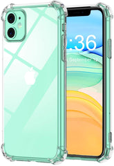 Custodia Cover Per Iphone 11 Pro Max Trasparente Con Bordi Rinforzati - INmille