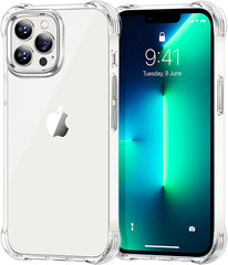 Custodia Cover Per Iphone 13 Pro Max Trasparente Con Bordi Rinforzati - INmille