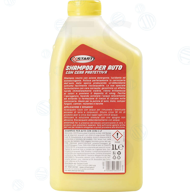 Shampoo Con Cera Start 1L