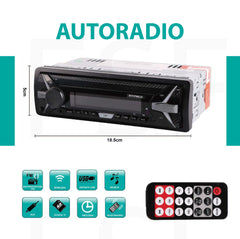 Autoradio Arrango Ac79307 Bluetooth  Con Telecomando