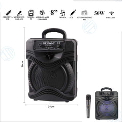 Altoparlante Speaker Cassa Acustica Amplificata 8