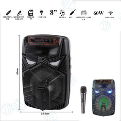 Altoparlante Speaker Cassa Acustica Amplificata 8