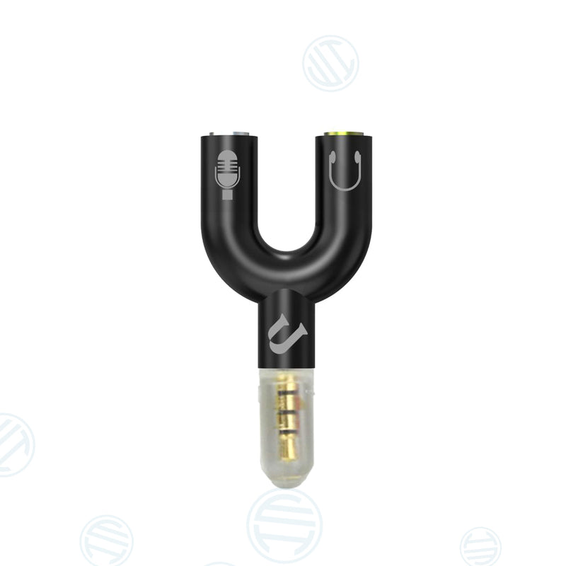 Adattatore Cavo Duplicatore  A U Femmina Jack Da 3,5 Mm