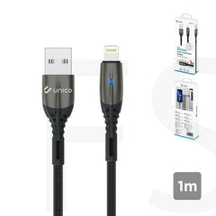 Cavo Lightning Iphone 1 M In Zinco Con Luce
