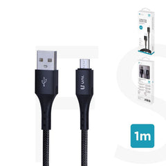 Cavo Micro Usb 1 M Nylon E Alluminio