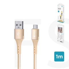 Cavo Micro Usb 1 M Nylon E Alluminio