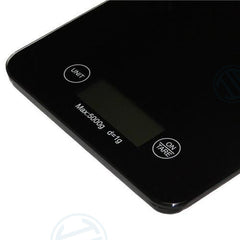 Bilancia Cucina Digitale Lcd In Vetro Da 1g A 5kg Tara
