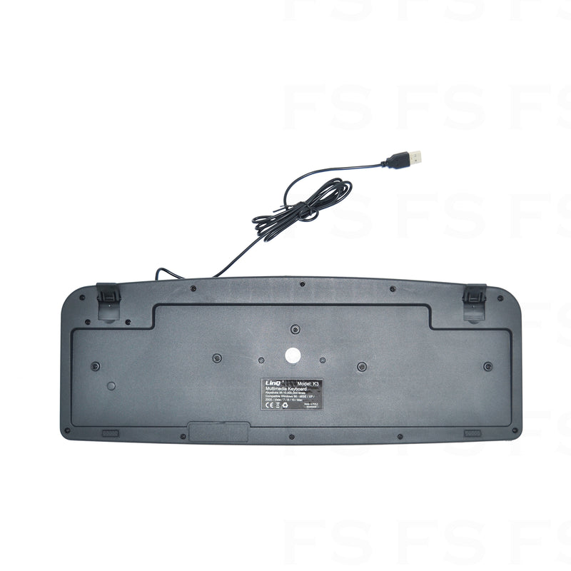 Tastiera Usb Multimediale Ultra Sottile - INmille