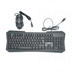 Kit Gaming Tastiera + Mouse Retroilluminati Rgb Con Cavo Usb - INmille